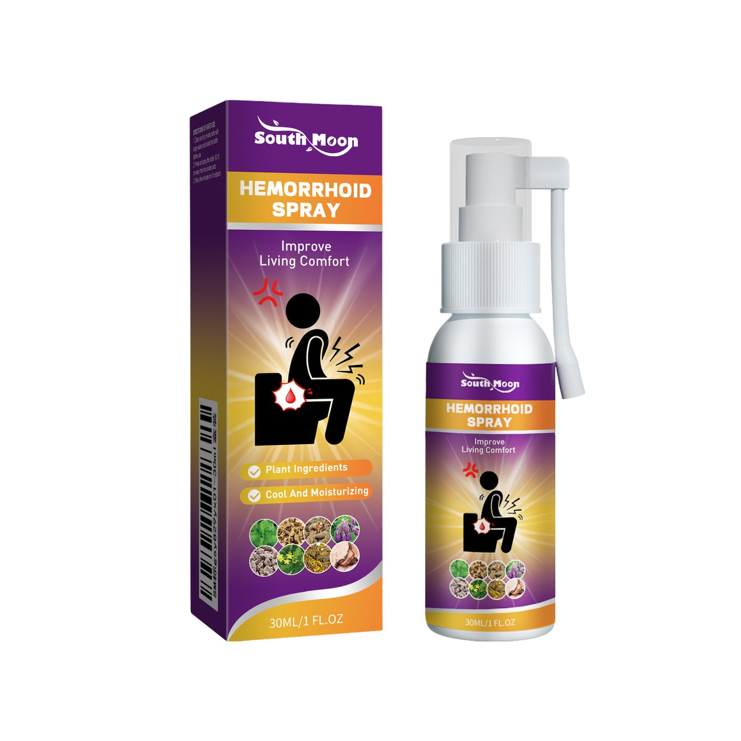 HemoSooth® | Spray Aliviante Hemorroides